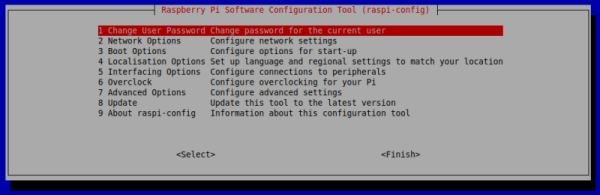 raspi-config